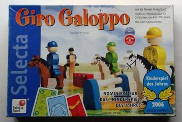 jeu : GIRO GALOPPO de Selecta , une course de chevaux