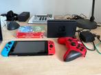 Nintendo switch, Games en Spelcomputers, Gebruikt, Met 1 controller, Met games, Ophalen