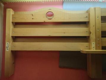 Houten stapelbed kinderen 90x200 beschikbaar voor biedingen