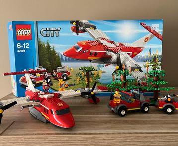 LEGO City Brandweer Vliegtuig + Auto
