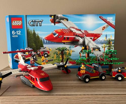 LEGO City Brandweer Vliegtuig + Auto, Kinderen en Baby's, Speelgoed | Duplo en Lego, Gebruikt, Lego, Complete set, Ophalen