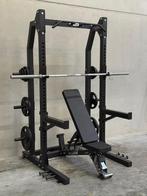 Squat rack - bench - barbell 50mm + plates, Sport en Fitness, Fitnessmaterialen, Ophalen, Nieuw, Rug, Overige typen