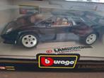 Lamborghini countach 1988 zwart, Ophalen, Zo goed als nieuw, Auto, Burago
