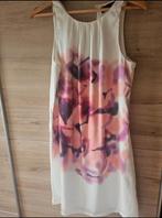 Witte fleurige jurk, maatje 38, Jbc, Kleding | Dames, Maat 38/40 (M), Wit, Nieuw, Ophalen of Verzenden
