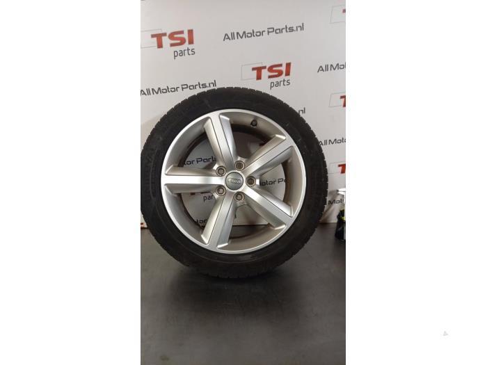 Sportvelgenset + banden van een Audi A3, Auto-onderdelen, Banden en Velgen, Personenwagen, Gebruikt, 3 maanden garantie, Ophalen of Verzenden
