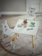 Livarno houten kindertafel met 2 stoeltjes, Kinderen en Baby's, Speelgoed | Houten speelgoed, Ophalen of Verzenden, Nieuw