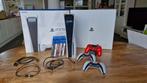 Sony PlayStation 5 Disc + 3 Controllers + 10 Games + Extras, Games en Spelcomputers, Spelcomputers | Sony PlayStation 5, Ophalen of Verzenden