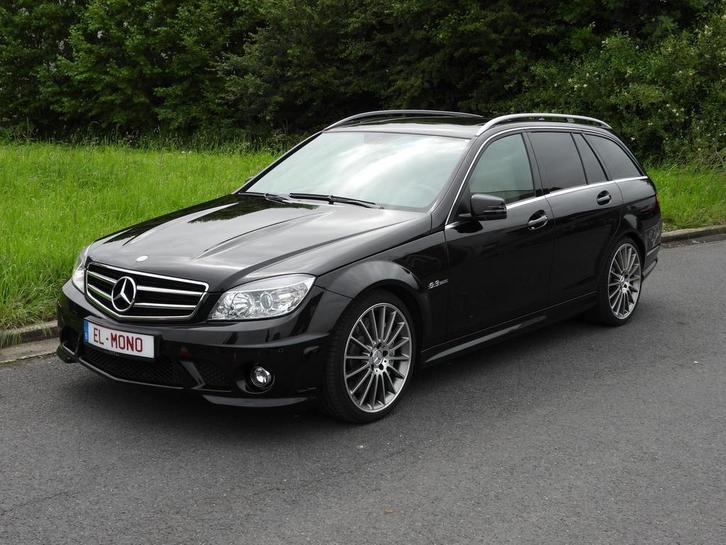 2010 Mercedes-Benz c63 amg, Auto's, Mercedes-Benz, Particulier, Achteruitrijcamera, Benzine, Euro 5, Break, 5 deurs, Automaat