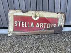 Emaille reclame bord Stella Artois, Verzamelen, Merken en Reclamevoorwerpen, Ophalen, Gebruikt, Reclamebord