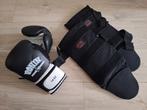 Ronin Kickboks Set - Handschoenen & Scheenbeschermers, Sport en Fitness, Vechtsporten en Zelfverdediging, Gebruikt, Overige, Vechtsportbescherming