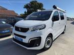 Peugeot Expert 2.0BLUEHDI 6 ZIT DUBBEL CABINE NAVI CAMERA, Euro 6, Wit, 105 kW, 6 zetels
