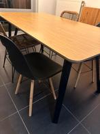 Eettafel + stoelen, Huis en Inrichting, Ophalen of Verzenden, Zo goed als nieuw