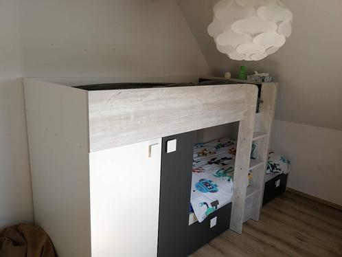 stapelbed aan spotprijs!!! stoer én functioneel, Kinderen en Baby's, Kinderkamer | Stapelbedden en Hoogslapers, Gebruikt, Stapelbed