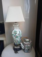 Lampe chinoise, plus la têiére chinoise lots de 2 pièces, Huis en Inrichting, Lampen | Tafellampen, Ophalen, Zo goed als nieuw
