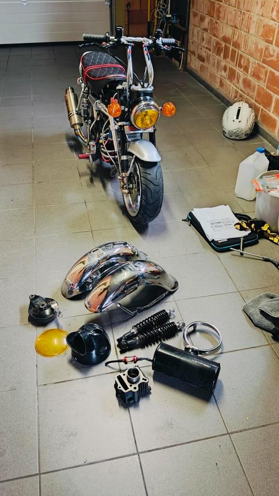 Dax onderdelen, Fietsen en Brommers, Brommeronderdelen | Algemeen, Zo goed als nieuw, Ophalen of Verzenden