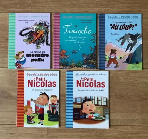 Livres premières lectures-Folio cadet/Gallimard jeunesse, Boeken, Kinderboeken | Jeugd | onder 10 jaar, Gelezen, Fictie algemeen