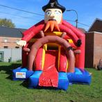 Springkasteel piraat, Hobby en Vrije tijd, Feestartikelen | Verhuur, Ophalen, Zo goed als nieuw