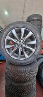 winterbanden +velgen MAZDA 225/55/R17, Auto-onderdelen, Banden en Velgen, Ophalen, Gebruikt, Velg(en), Winterbanden