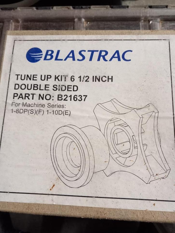 Kit de roues Blastrac B21637, Bricolage & Construction, Outillage | Pièces de machine & Accessoires, Neuf, Enlèvement ou Envoi