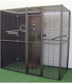 Voliere 2x1x2m voliere jardin cage perroquet ara gris gabon, Animaux & Accessoires, Oiseaux | Cages & Volières, Envoi, Métal, Neuf