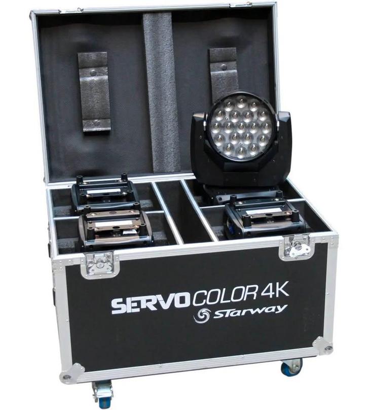 Wash moving head Starway, Muziek en Instrumenten, Licht en Laser, Gebruikt, Licht, Geluidgestuurd, Kleur, Stroboscoopeffect, Ophalen