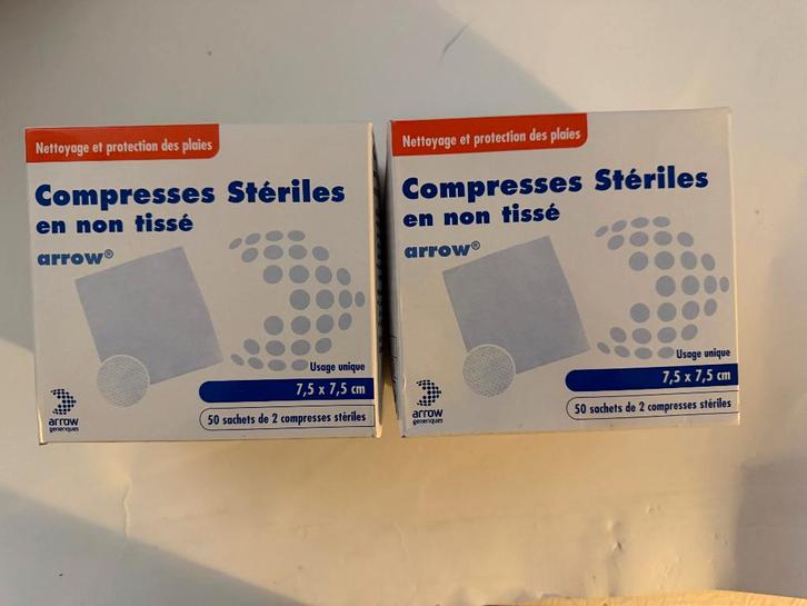 Compresses stériles en non tissé, arrow, NEUF, Bijoux, Sacs & Beauté, Beauté | Soins du visage, Neuf, Soins, Tout le visage, Envoi