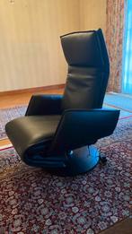 Lederen relax DURLET elektrische bediening, Huis en Inrichting, Ophalen, Zo goed als nieuw, Leer, Durlet