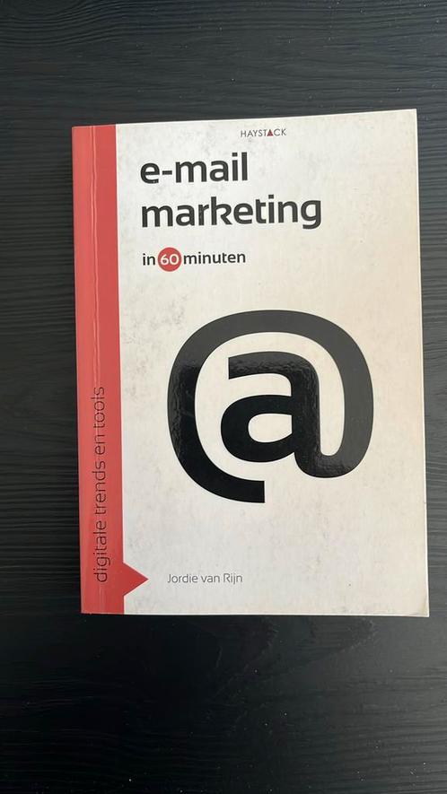 Jordie van Rijn - E-mailmarketing in 60 minuten, Boeken, Economie, Management en Marketing, Zo goed als nieuw, Ophalen