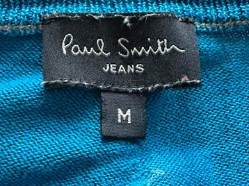 Pull exclusif Paul Smith en parfait état, Enlèvement ou Envoi, Comme neuf, Bleu, Taille 48/50 (M)
