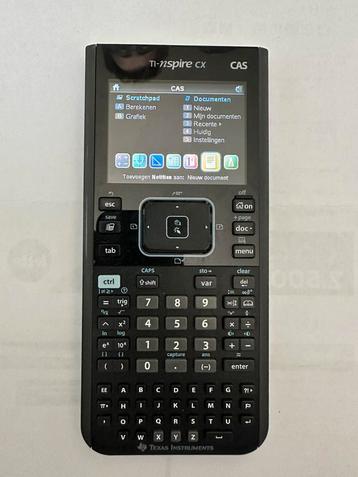 TI-Nspire CX CAS Grafische Rekenmachine - Texas Instruments beschikbaar voor biedingen