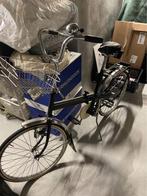 Vintage plooifiets met mandje (helemaal in orde gezet), Fietsen en Brommers, Fietsen | Vouwfietsen, Ophalen, Zo goed als nieuw
