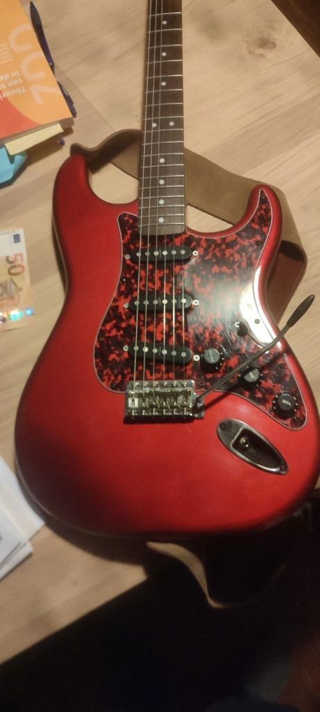 Strat Partscaster, Muziek en Instrumenten, Snaarinstrumenten | Gitaren | Elektrisch, Gebruikt, Hollow body, Overige merken, Ophalen
