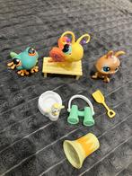 Littlest pet shop gekko, vlinder, konijn met accessoires, Ophalen of Verzenden