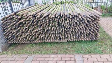 Houten Palen 2,5m beschikbaar voor biedingen