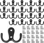 Set van 20 retro metalen wandhaken | GRATIS LEVERING, Neuf, Crochets muraux, -, -