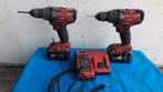 2 Milwaukee M18 Boormachine, Doe-het-zelf en Bouw, Ophalen, Variabele snelheid, Boor- en Schroefmachine, Gebruikt