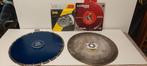Lot de disques à béton diamantés Ø230 et Ø350 CARAT/SAMEDIA, Bricolage & Construction, Enlèvement ou Envoi, Neuf, 1000 watts ou plus