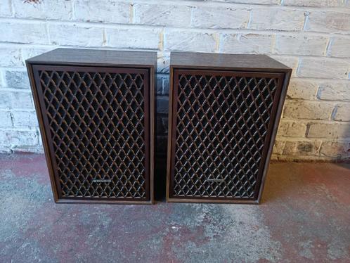 Enceintes Vintage Sonics, Audio, Tv en Foto, Luidsprekerboxen, Zo goed als nieuw, Front, Rear of Stereo speakers, Minder dan 60 watt