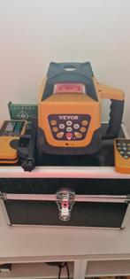 Roterende laser Vevor met ontvanger nieuwe staat, Doe-het-zelf en Bouw, Ophalen of Verzenden, Zo goed als nieuw