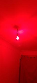 Ampoules Lumières rouge Soirée, Gebruikt, Ophalen of Verzenden, Licht