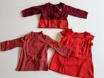 Set van 3: jurkje, sous-pull + cardigan, Kinderen en Baby's, Babykleding | Maat 62, Meisje, Gebruikt, Ophalen of Verzenden, Setje