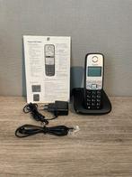 Gigaset A400 single black/silver, Ophalen of Verzenden, Zo goed als nieuw, 1 handset