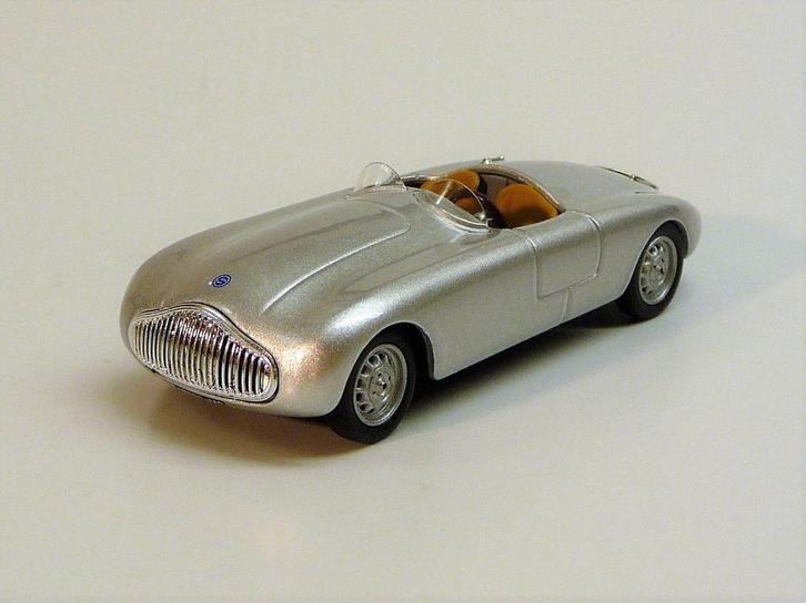 1:43 Starline 540131 Stanguellini 1100 Sport silver 1948, Hobby en Vrije tijd, Modelauto's | 1:43, Zo goed als nieuw, Auto, Starline