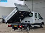 Ford Transit 105pk Dubbel Cabine 3 zijdige Kipper Tipper Ben, Auto's, Bestelwagens en Lichte vracht, Te koop, Gebruikt, Ford, Stof