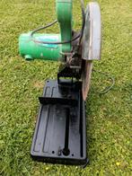 Hitachi afkortzaag . ( met widia en yzerblad ) ., Doe-het-zelf en Bouw, Gereedschap | Zaagmachines, Ophalen, Zo goed als nieuw