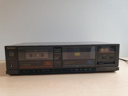 Technics Stereo Double Cassette Deck RS-T10, TV, Hi-fi & Vidéo, Decks cassettes, Enlèvement ou Envoi