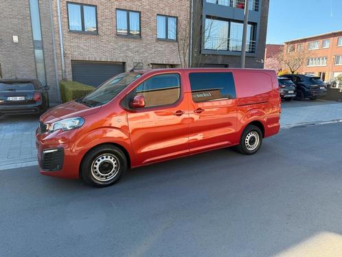 PEUGEOT EXPERT 20HDI DUBBELE CABIN 2020 125000KM KEURING 5PL, Auto's, Bestelwagens en Lichte vracht, Particulier, ABS, Airbags