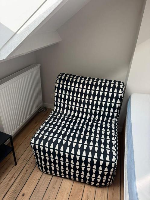 Slaapbank Ikea Lycksele, Huis en Inrichting, Slaapkamer | Slaapbanken, Gebruikt, 90 cm, 190 cm of minder, Eenpersoons, Overige kleuren