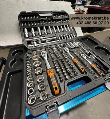 NIEUW Gereedschapkoffer - 171 stuks - Chrome Vanadium  beschikbaar voor biedingen