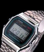 Casio Vintage Retro Digitaal Alarm Chrono A159WA-N1 horloge, Handtassen en Accessoires, Horloges | Heren, Polshorloge, Nieuw, Ophalen of Verzenden